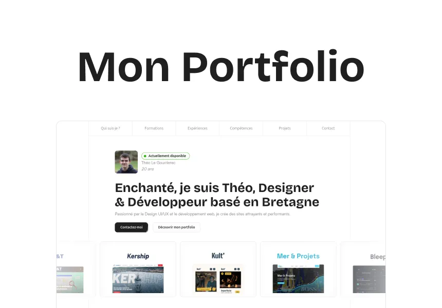 Mon portfolio